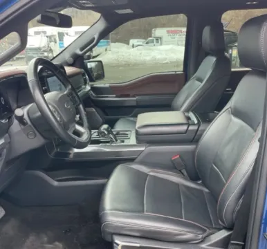 Another view of 2022 Ford F-150 SuperCrew Cab Lariat Pickup 4D 5 1/2 ft for sale in West Bridgewater, MA at DriveMax (Auto Center Sales and Service)