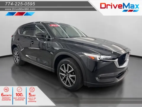 Black 2017 MAZDA CX-5 Grand Touring Sport Utility 4D for sale in West Bridgewater, MA