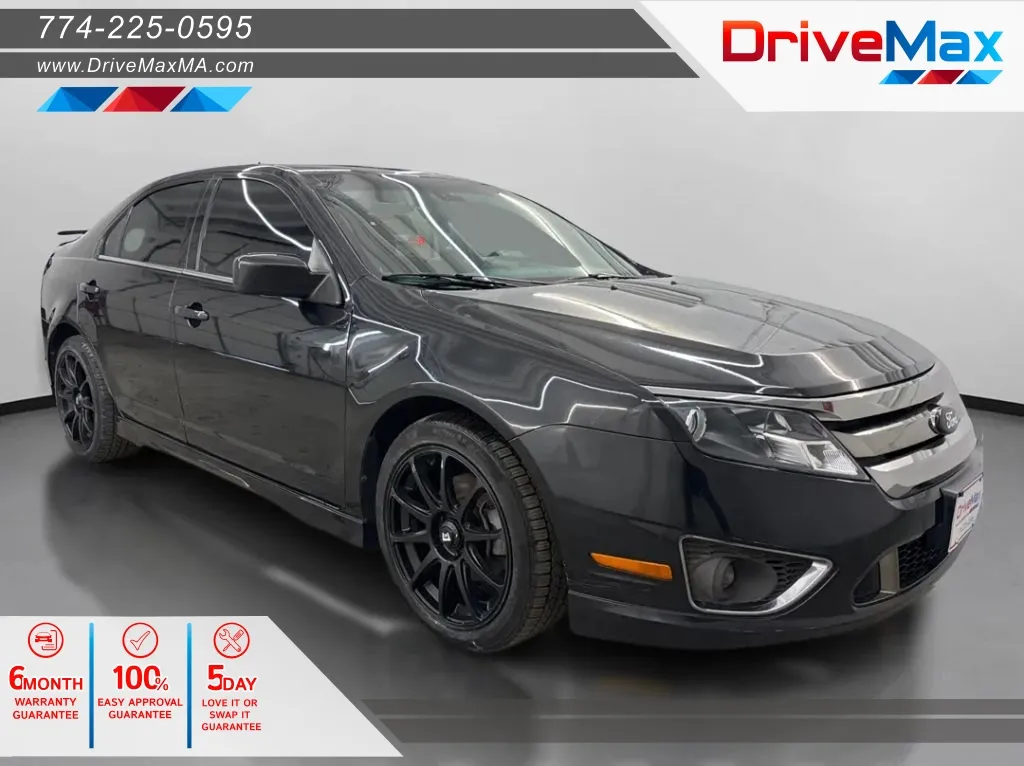 Black 2011 Ford Fusion Sport Sedan 4D for sale in West Bridgewater, MA