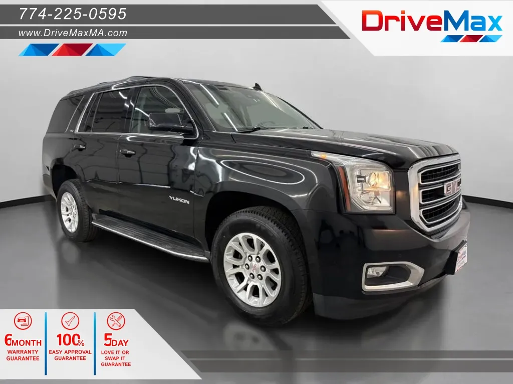 Red 2017 GMC Yukon SLT Sport Utility 4D for sale in West Bridgewater, MA
