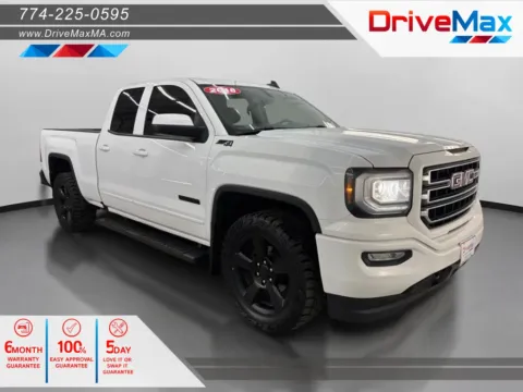 White 2018 GMC Sierra 1500 Double Cab SLE Pickup 4D 6 1/2 ft for sale in West Bridgewater, MA
