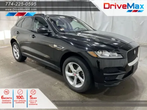 Black 2017 Jaguar F-PACE 35t Premium Sport Utility 4D for sale in West Bridgewater, MA