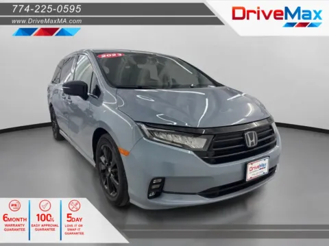 Blue 2023 Honda Odyssey Sport Minivan 4D for sale in West Bridgewater, MA