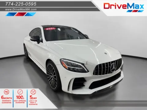 White 2021 Mercedes-Benz C-Class C 300 Coupe 2D for sale in West Bridgewater, MA