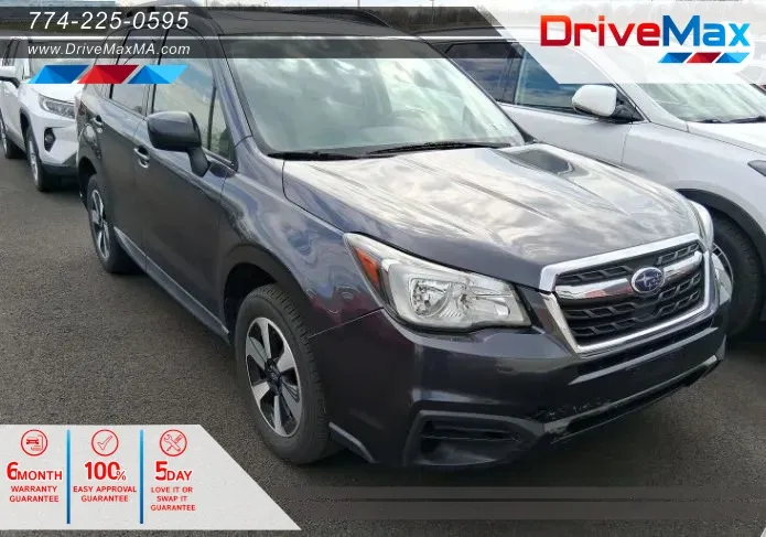 Gray 2018 Subaru Forester 2.5i Premium Sport Utility 4D for sale in West Bridgewater, MA