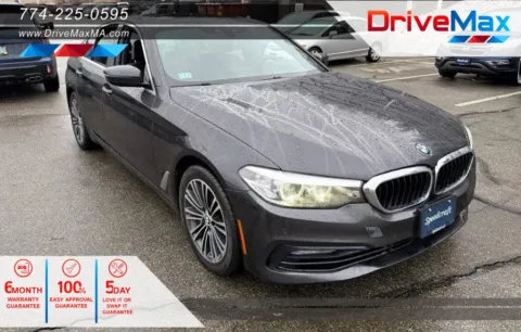 Black 2018 BMW 5 Series 540i xDrive Sedan 4D for sale in West Bridgewater, MA