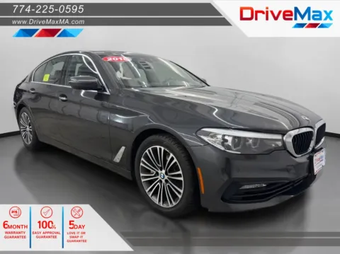 Black 2018 BMW 5 Series 540i xDrive Sedan 4D for sale in West Bridgewater, MA