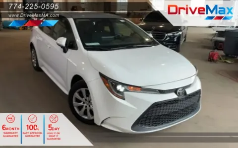 White 2021 Toyota Corolla LE Sedan 4D for sale in West Bridgewater, MA