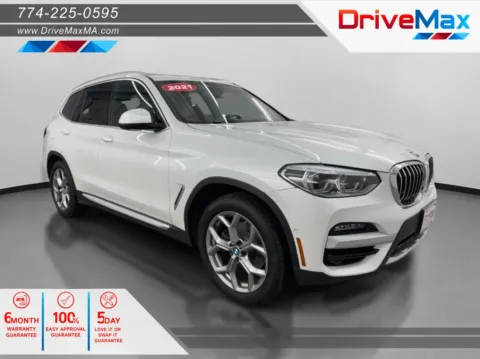 White 2021 BMW X3 xDrive30i Sport Utility 4D for sale in West Bridgewater, MA