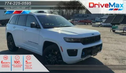 White 2023 Jeep Grand Cherokee 4xe 30th Anniversary Edition Sport Utility 4D for sale in West Bridgewater, MA