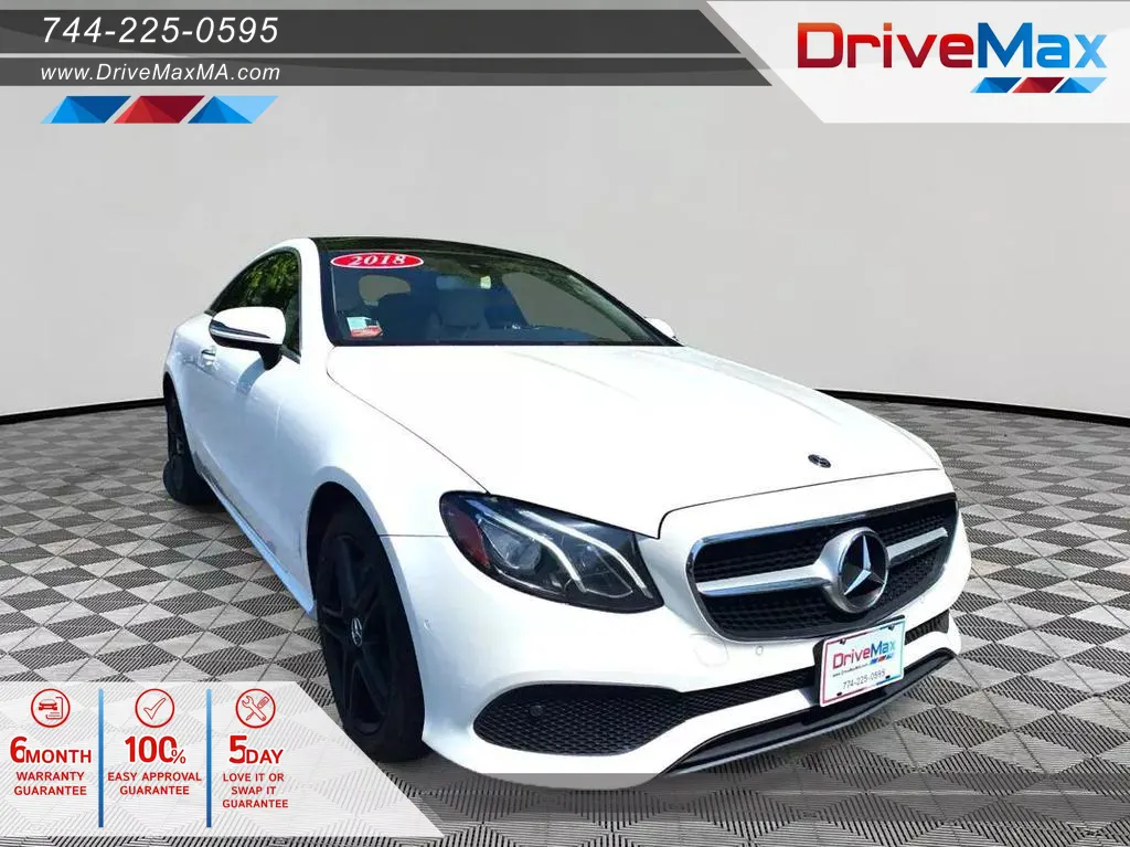 2018 Mercedes-Benz E-Class E 400 4MATIC Coupe 2D for sale in West Bridgewater, MA