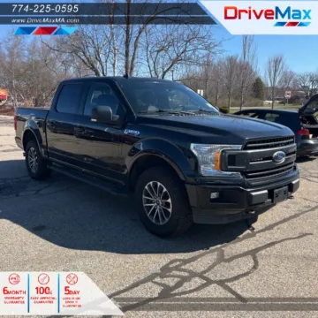 Black 2020 Ford F-150 SuperCrew Cab XLT Pickup 4D 5 1/2 ft for sale in West Bridgewater, MA