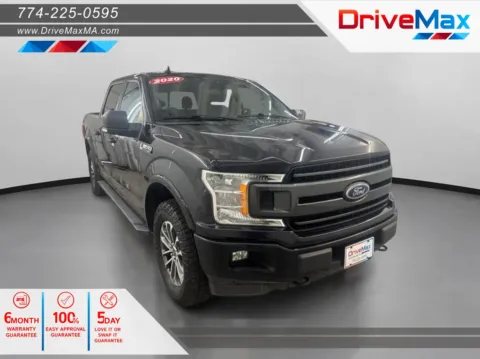 Black 2020 Ford F-150 SuperCrew Cab XLT Pickup 4D 5 1/2 ft for sale in West Bridgewater, MA