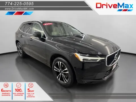 Black 2020 Volvo XC60 T6 Momentum Sport Utility 4D for sale in West Bridgewater, MA