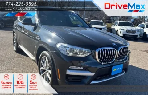 Black 2019 BMW X3 xDrive30i Sport Utility 4D for sale in West Bridgewater, MA