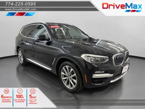 Black 2019 BMW X3 xDrive30i Sport Utility 4D for sale in West Bridgewater, MA