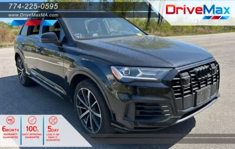 Black 2020 Audi Q7 55 TFSI Premium Plus Sport Utility 4D for sale in West Bridgewater, MA