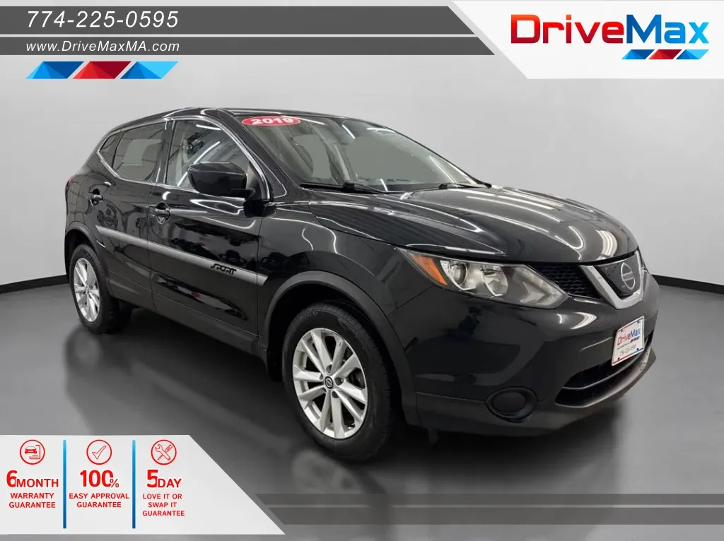 Black 2019 Nissan Rogue Sport S Sport Utility 4D for sale in West Bridgewater, MA