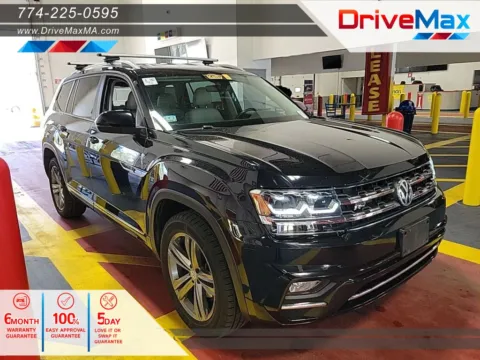 Black 2019 Volkswagen Atlas SE R-Line 4Motion w/Tech Pkg Sport Utility 4D for sale in West Bridgewater, MA