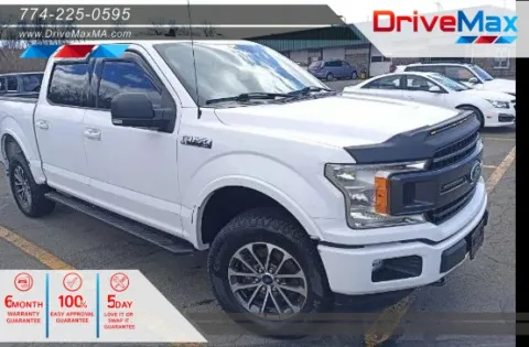 White 2019 Ford F-150 SuperCrew Cab XLT Pickup 4D 5 1/2 ft for sale in West Bridgewater, MA