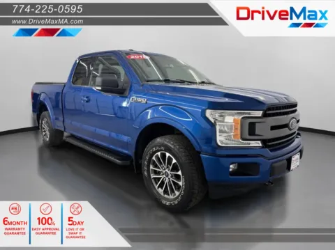 Blue 2018 Ford F-150 Super Cab XLT Pickup 4D 6 1/2 ft for sale in West Bridgewater, MA