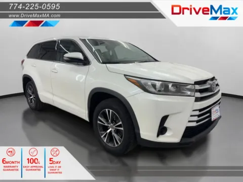 White 2018 Toyota Highlander LE Sport Utility 4D for sale in West Bridgewater, MA