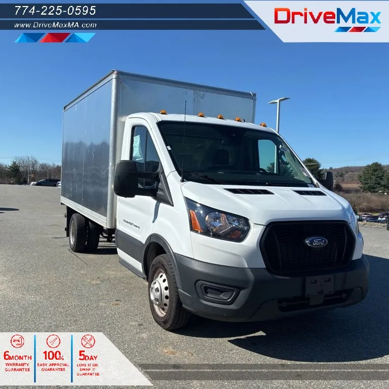 White 2021 Ford Transit Cab & Chassis 350 HD XL Cab & Chassis 2D for sale in West Bridgewater, MA