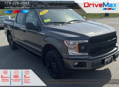 Gray 2018 Ford F-150 SuperCrew Cab Lariat Pickup 4D 5 1/2 ft for sale in West Bridgewater, MA