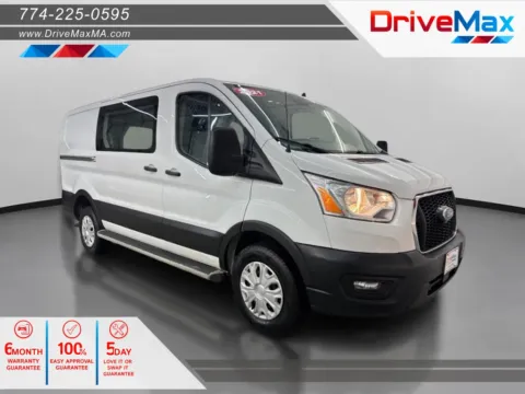 White 2021 Ford Transit 250 Cargo Van Low Roof w/RWB Van 3D for sale in West Bridgewater, MA