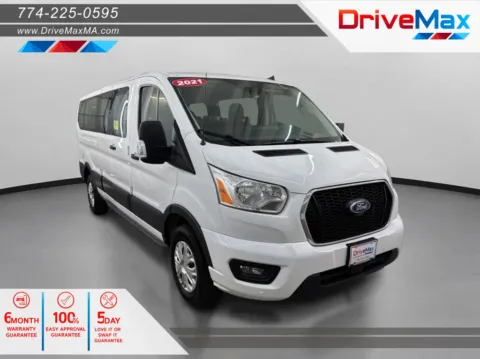 White 2021 Ford Transit 350 Passenger Van XLT w/Low Roof Van 3D for sale in West Bridgewater, MA