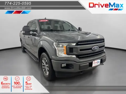 Gray 2018 Ford F-150 SuperCrew Cab XLT Pickup 4D 6 1/2 ft for sale in West Bridgewater, MA