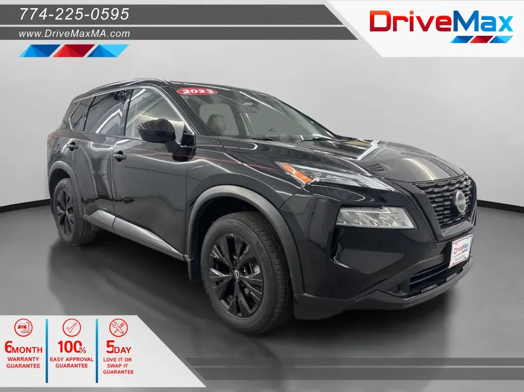 Black 2023 Nissan Rogue SV (2023.5) Sport Utility 4D for sale in West Bridgewater, MA