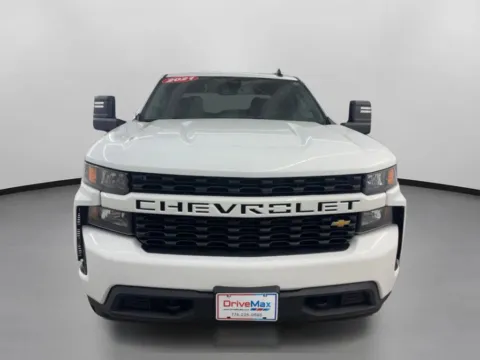 Photos of 2021 Chevrolet Silverado 1500 Crew Cab Custom Pickup 4D 5 3/4 ft for sale in West Bridgewater, MA at DriveMax (Auto Center Sales and Service)