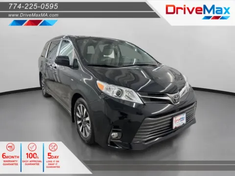 Black 2018 Toyota Sienna XLE Minivan 4D for sale in West Bridgewater, MA