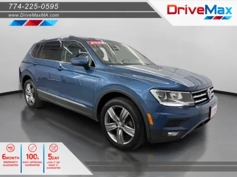 Black 2020 Volkswagen Tiguan SEL 4MOTION Sport Utility 4D for sale in West Bridgewater, MA