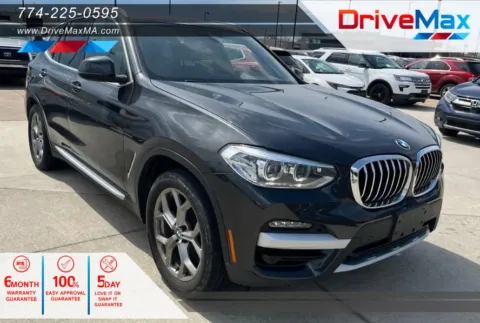 Black 2021 BMW X3 xDrive30i Sport Utility 4D for sale in West Bridgewater, MA