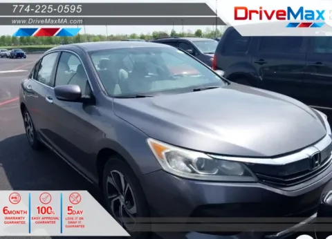 Gray 2017 Honda Accord LX Sedan 4D for sale in West Bridgewater, MA