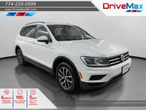 White 2020 Volkswagen Tiguan SE 4MOTION Sport Utility 4D for sale in West Bridgewater, MA