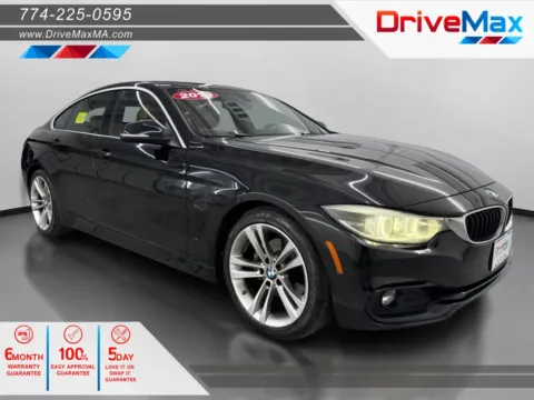 Black 2019 BMW 4 Series 430i Gran Coupe Sedan 4D for sale in West Bridgewater, MA