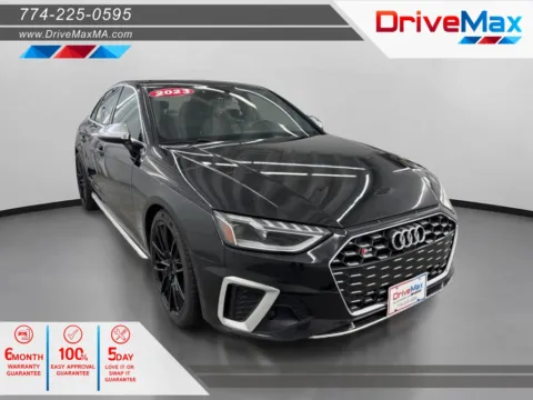 Black 2023 Audi S4 Premium Sedan 4D for sale in West Bridgewater, MA