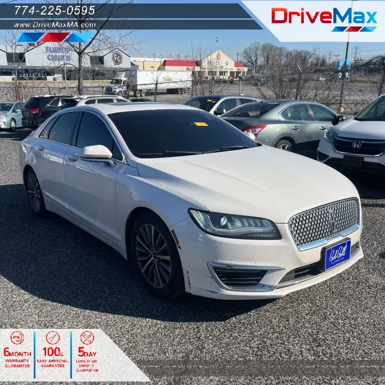 White 2018 Lincoln MKZ Select Sedan 4D for sale in West Bridgewater, MA