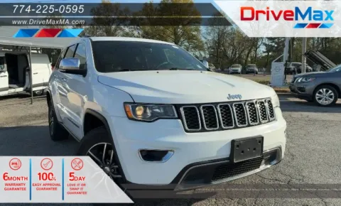 White 2018 Jeep Grand Cherokee Limited Sport Utility 4D for sale in West Bridgewater, MA