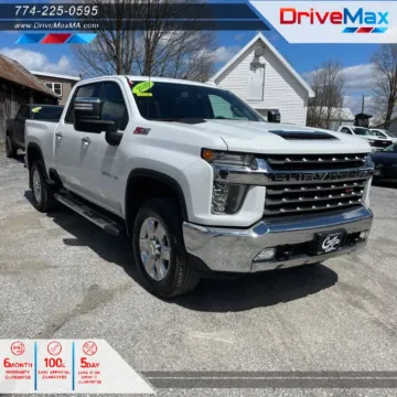 White 2020 Chevrolet Silverado 2500 HD Crew Cab LTZ Pickup 4D 6 1/2 ft for sale in West Bridgewater, MA