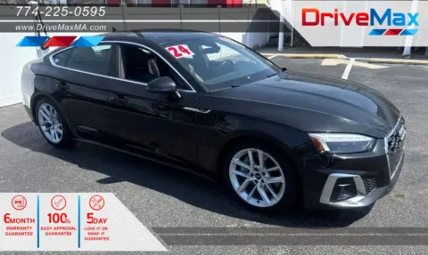 Black 2024 Audi A5 Premium Plus Sedan 4D for sale in West Bridgewater, MA