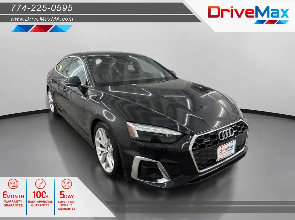 Black 2024 Audi A5 Premium Plus Sedan 4D for sale in West Bridgewater, MA