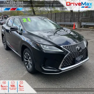 Black 2021 Lexus RX 350 Sport Utility 4D for sale in West Bridgewater, MA