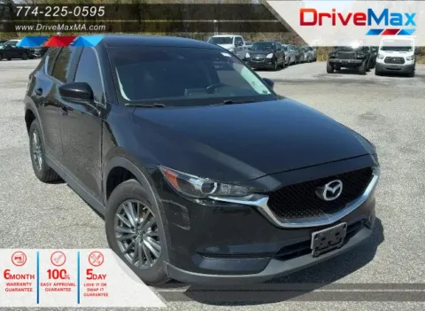 Black 2017 MAZDA CX-5 Touring Sport Utility 4D for sale in West Bridgewater, MA