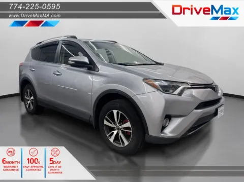 Silver 2018 Toyota RAV4 XLE Sport Utility 4D for sale in West Bridgewater, MA