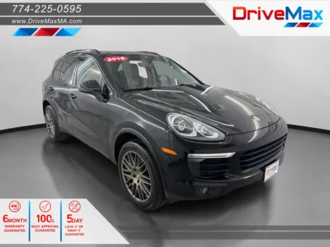 Black 2018 Porsche Cayenne Sport Utility 4D for sale in West Bridgewater, MA