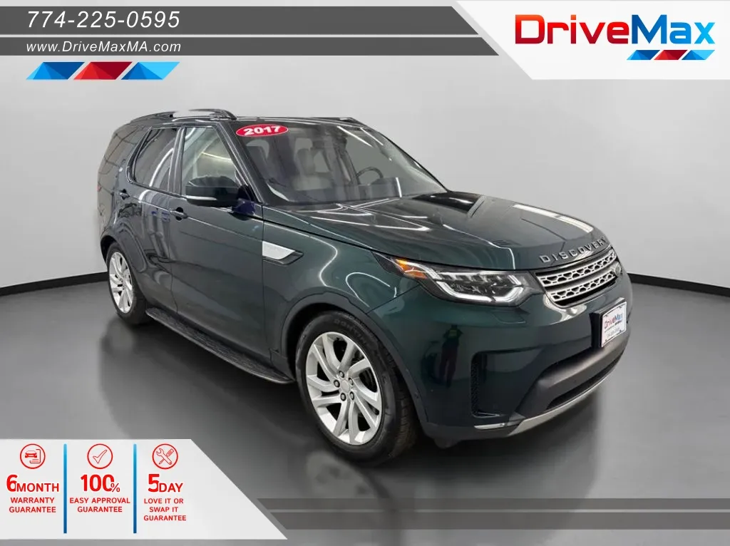 Green 2017 Land Rover Discovery HSE V6 Supercharged for sale in West Bridgewater, MA
